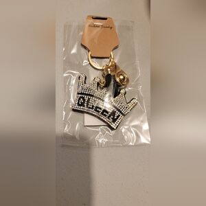 New in package Rhinestone Queen keychain